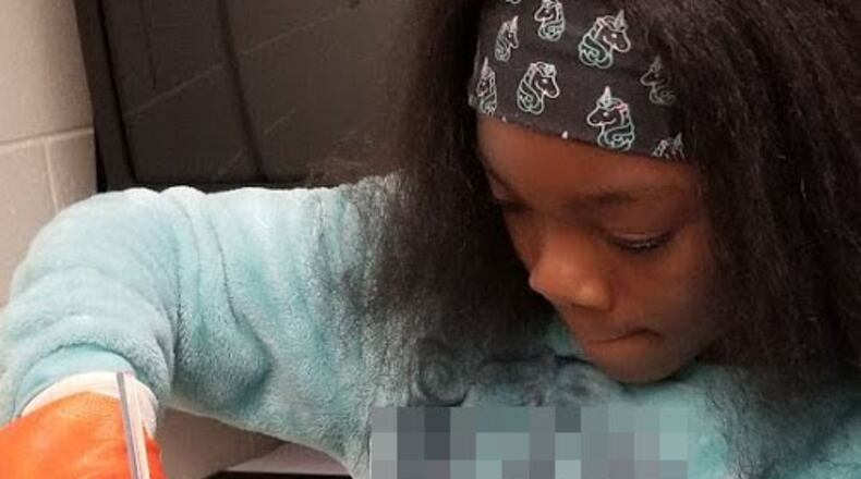 Students in Fayette County's Community for Creativity initiative use elements of art and technology for special projects. Courtesy FCBOE