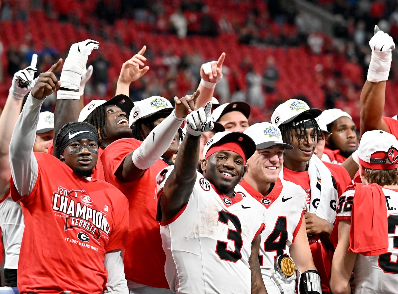 Alabama vs. UGA in the SEC championship game