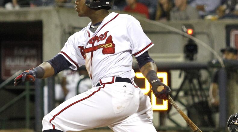 Braves outfield prospect Ronald Acuna has been selected to play in the July 9 All-Star Futures Game in Miami. (Photo Ed Gardner, Mississippi Braves)