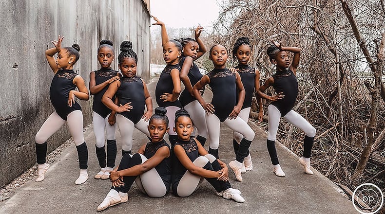 iRule Dance Studio, a dance studio and performing arts school in Beaumont, Texas, posted the now-viral photo on its Facebook page Feb. 10. The image shows 10 young dancers in their tights and leotards, posing in a variety of stances, with bold facial expressions.