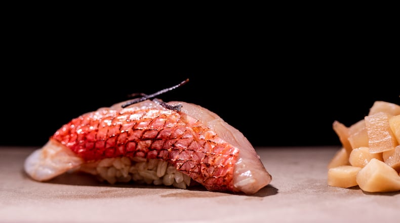 Kinmedai tastes mildly sweet, buttery and full of umami, with a tender and creamy texture, according to Kikkoman Corp. (Courtesy of Heidi Harris)