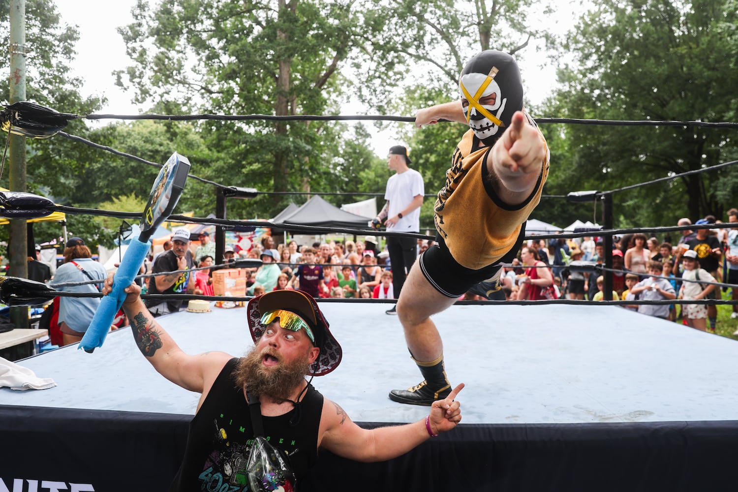 Behind the Scenes with Deep South Wrestling
