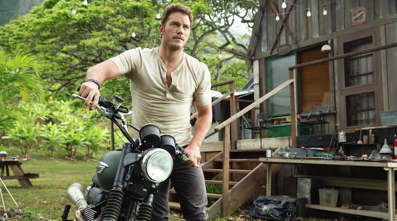 Chris Pratt stars in “Jurassic World”, the long-awaited next installment of Steven Spielberg’s groundbreaking “Jurassic Park” series.