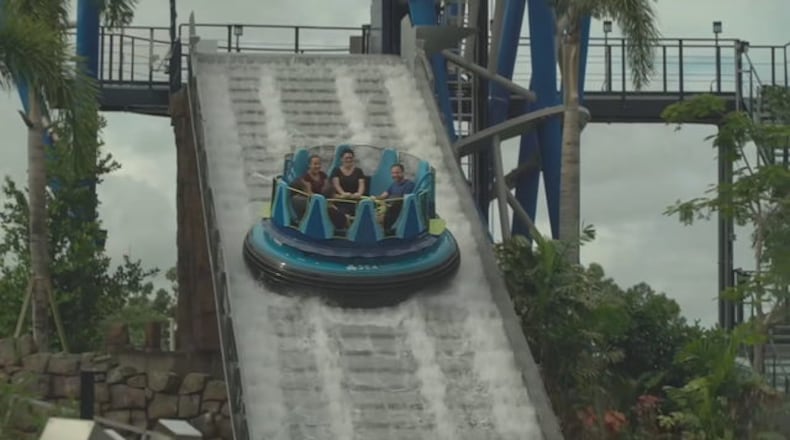 SeaWorld announced the opening of its "Infinity Falls" attraction. (Photo: WFTV.com)