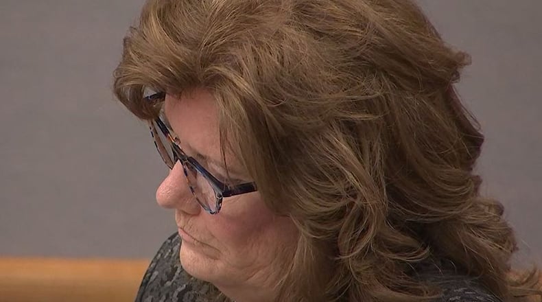 Gwinnett Superior Court Judge Kathryn Schrader during the first day of her trial on computer trespass charges. CHANNEL 2 ACTION NEWS