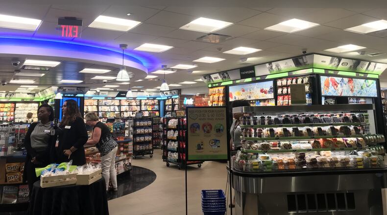 The new Hudson store on Concourse F at Hartsfield-Jackson International Airport.