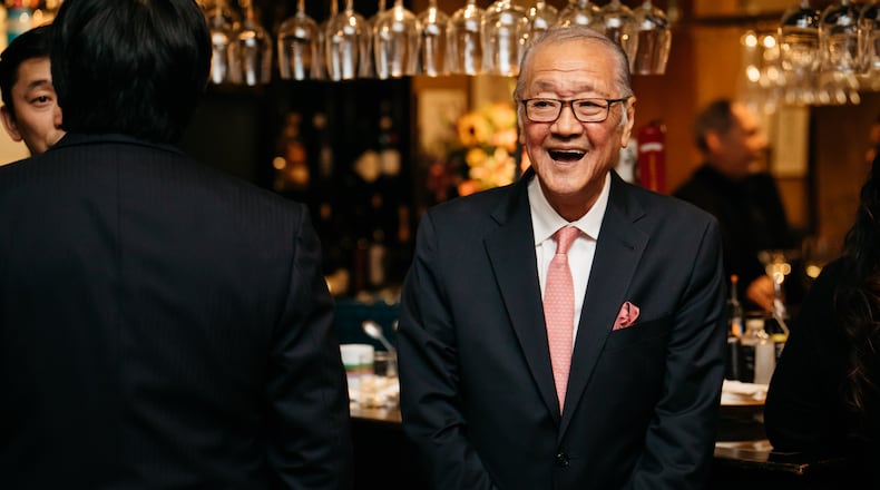 Kiyoshi Takahara Nakato of Nakato Japanese Restaurant.