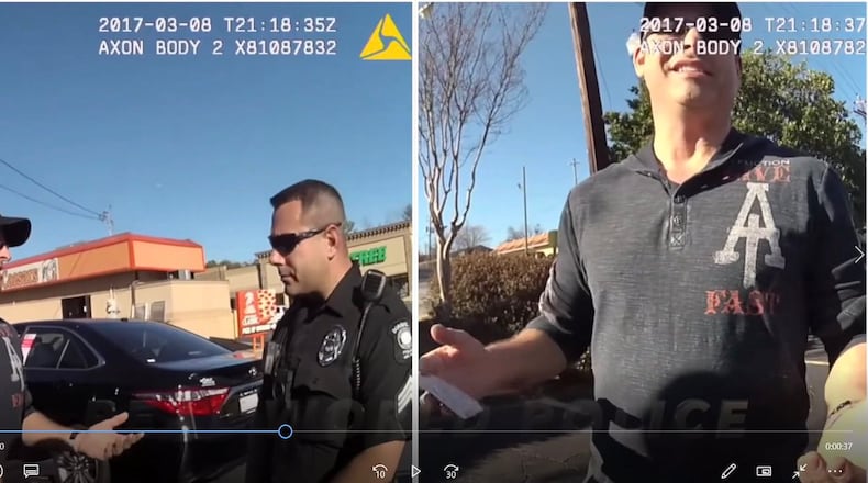 Jefrey Schultz was pulled over in 2017 and arrested the next day.