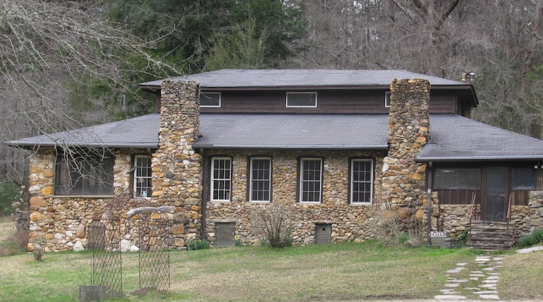 Lucinda's Rock House at Hambidge Center in Rabun County.
Courtesy of Suzanne Van Atten