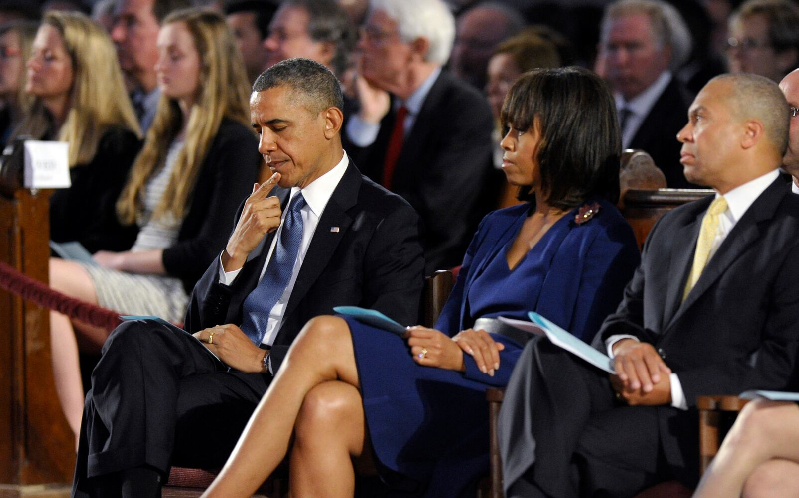 April 18, 2013: President, first lady attend healing service