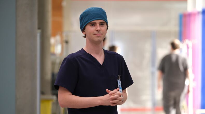 Dr. Shaun Murphy (Freddie Highmore) in the conclusion of the two-part season premiere of ABC's "The Good Doctor," (ABC/Jeff Weddell)