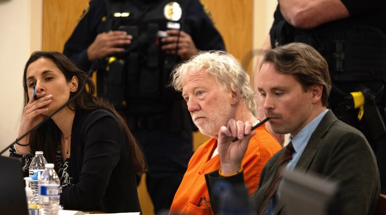 Director and actor Timothy Busfield appears at a hearing in the Second District Judicial Court at the Bernalillo County Courthouse, Tuesday, Jan. 20, 2026, in Albuquerque, N.M. (AJ Skuy for Fox News Digital Pool Photo via AP)