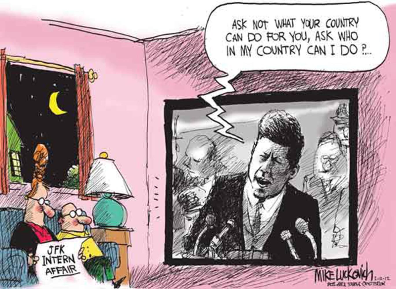 Former President John F. Kennedy