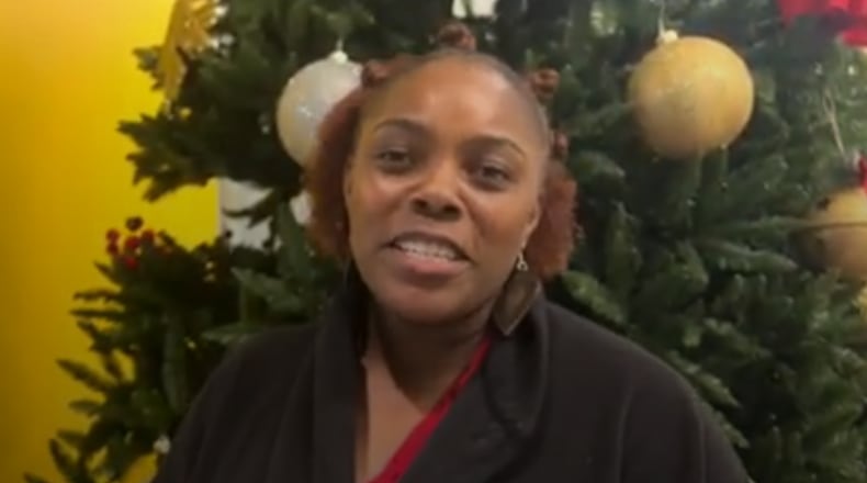 Scudorise Burke and her three children were in a series of motels and shelters for more than a year. A program at St. Vincent de Paul helped them make the move into an apartment. Courtesy