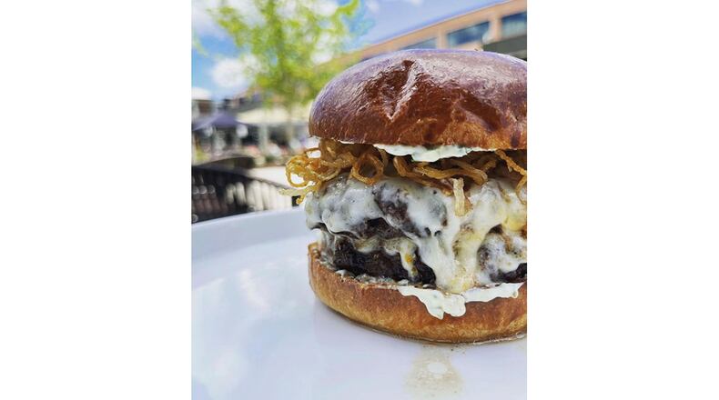 Burger from the menu of Cattle Shed Wine & Steak Bar / Courtesy of Cattle Shed Wine & Steak Bar