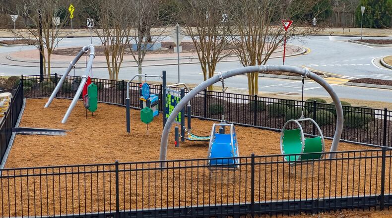 Johns Creek has opened a new playground at Bell-Boles Park near the roundabout at Bell and Boles roads. COURTESY CITY OF JOHNS CREEK