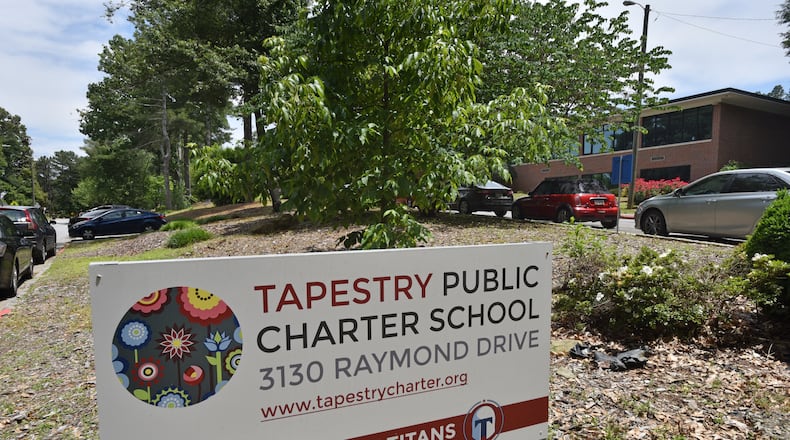 Tapestry Public Charter School is one of seven schools that sued the DeKalb County School District for withholding funds. A judge ruled last week in favor of the schools. (Hyosub Shin / hshin@ajc.com)