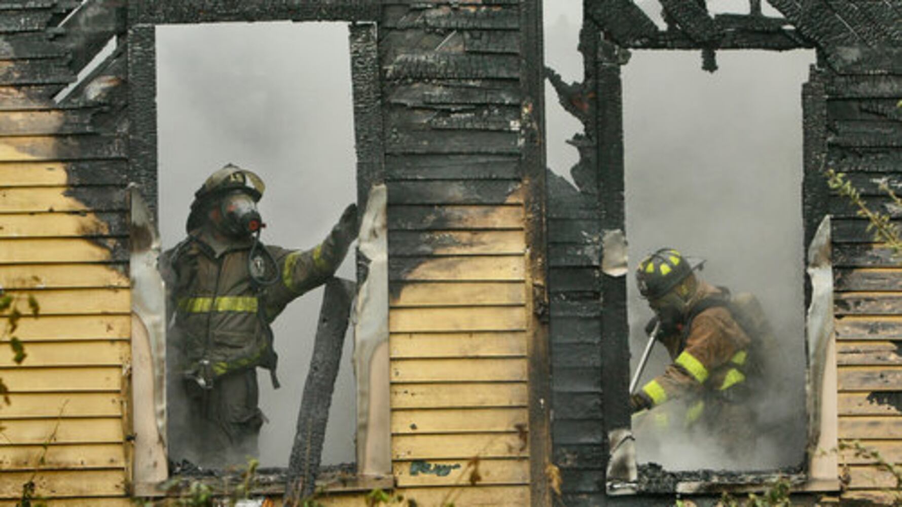 House burns near Edgewood MARTA station