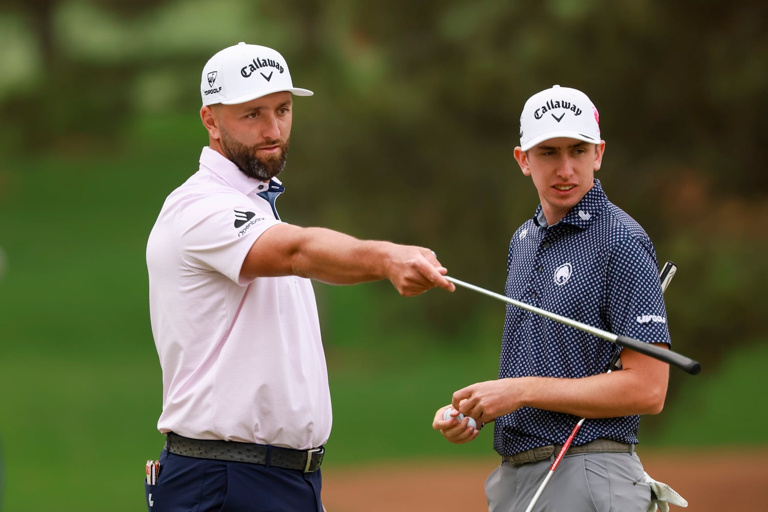 Masters practice round Monday