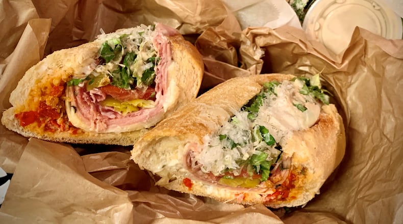 This Italian-style sub is the signature sandwich at Noni's Deli. Henri Hollis/henri.hollis@ajc.com
