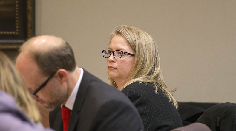 Fulton County Chief Financial Officer Sharon Whitmore said the proposed Fulton County budget will mean no reduction in services. (ALYSSA POINTER/ALYSSA.POINTER@AJC.COM) AJC FILE PHOTO