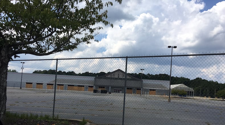 The former Lowe's location at 733 Pleasant Hill Road in Lilburn, which has been abandoned since 2009.