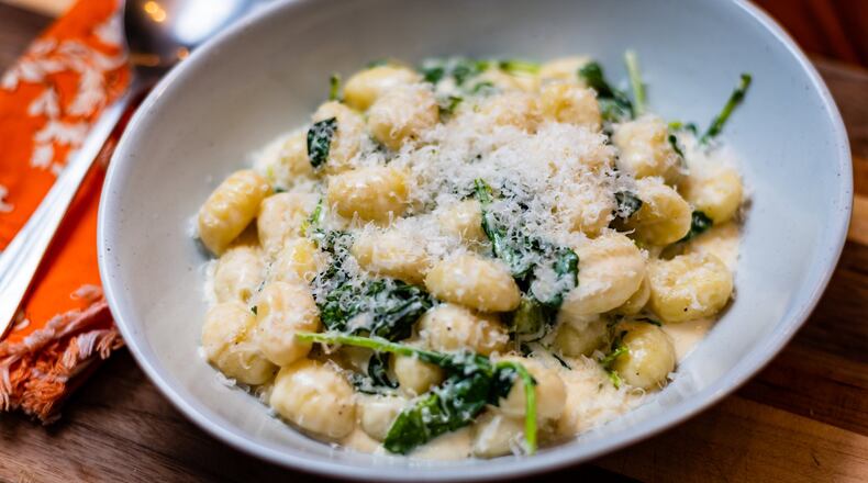Gnocchi with Baby Kale and Lemon Cream Sauce. CONTRIBUTED BY HENRI HOLLIS
