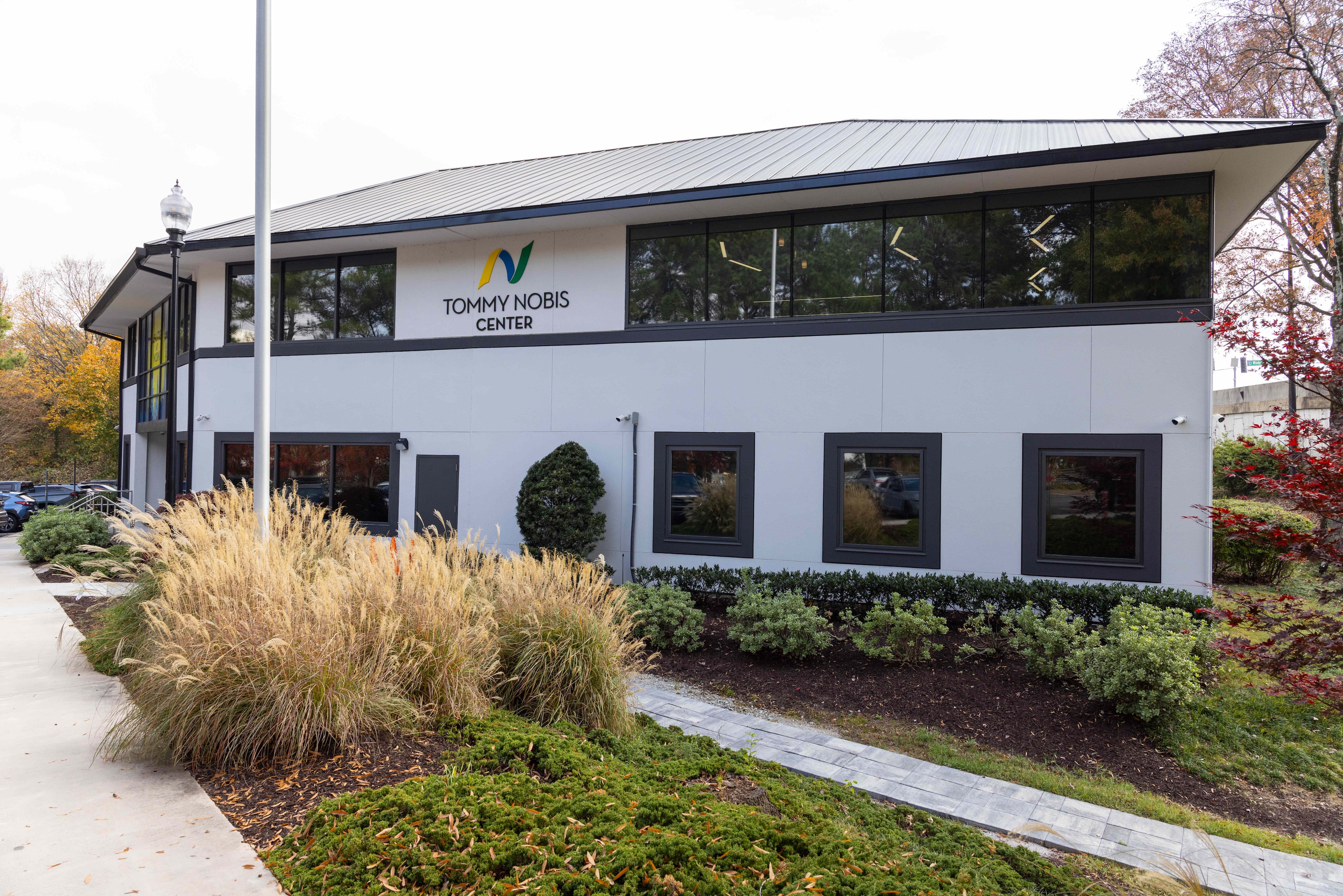 The Falcons player for whom the center is named took an active role in helping. (Phil Skinner for the AJC)