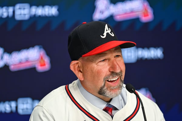 Walt Weiss, Braves manager.