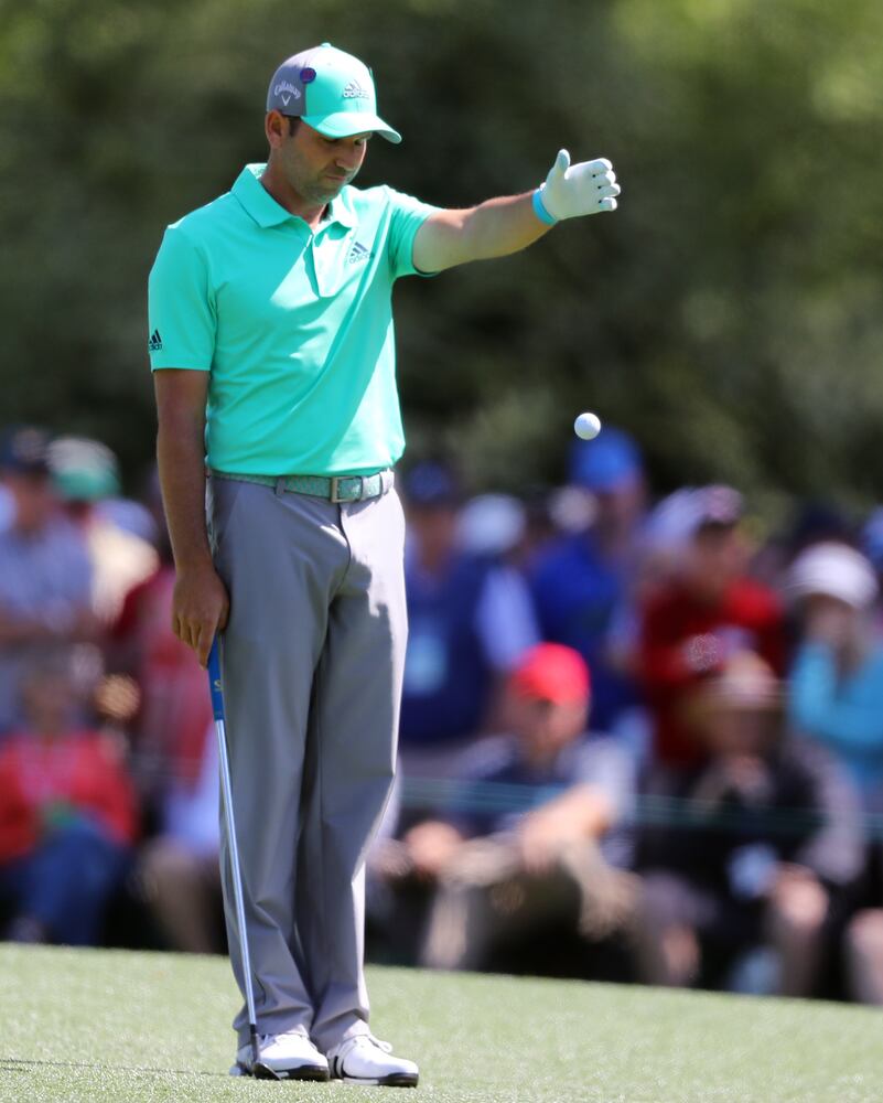 2018 Masters Tournament: First-round play