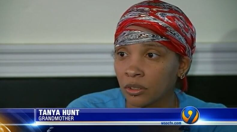 Grandmother Tanya Hunt. (Photo: Screengrab via WSOCTV.com)
