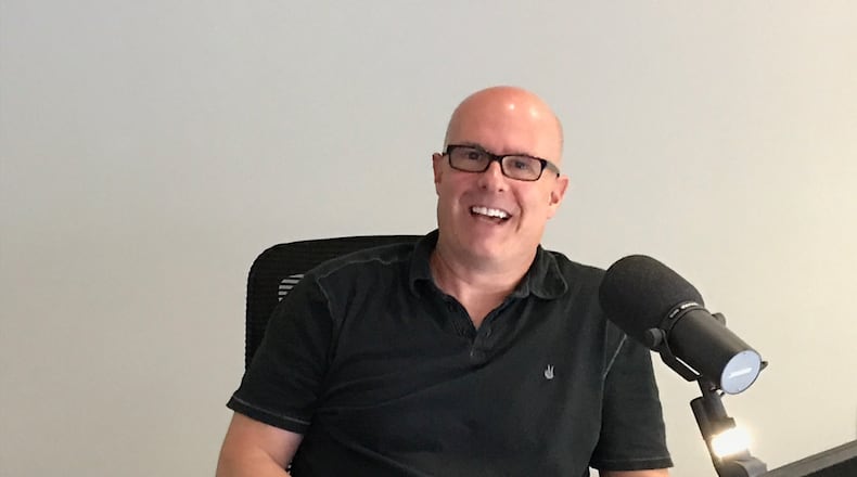 Larry Wachs on his opening day at the FAN 2 (WFOM): AM1230 and 106.3 FM