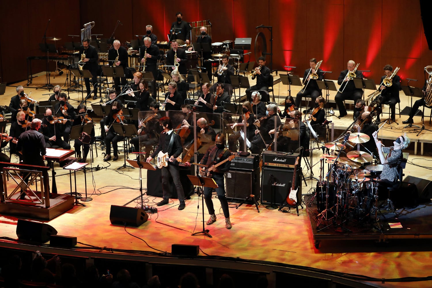 Stewart Copeland, founding member and legendary drummer for The Police, brought his "Police Deranged" tour to Symphony Hall on Sunday, November 7, 2021.
Robb Cohen for the Atlanta Journal-Constitution