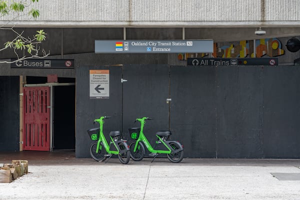 The Oakland City MARTA station on Monday, June 1, 2026. (Ben Hendren for the AJC)