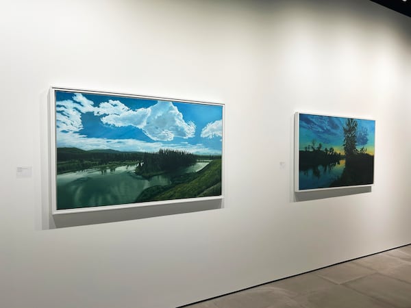 Installation view of Don Pollack’s "South of the Yellowstone" at Marcia Wood Gallery. (Courtesy)