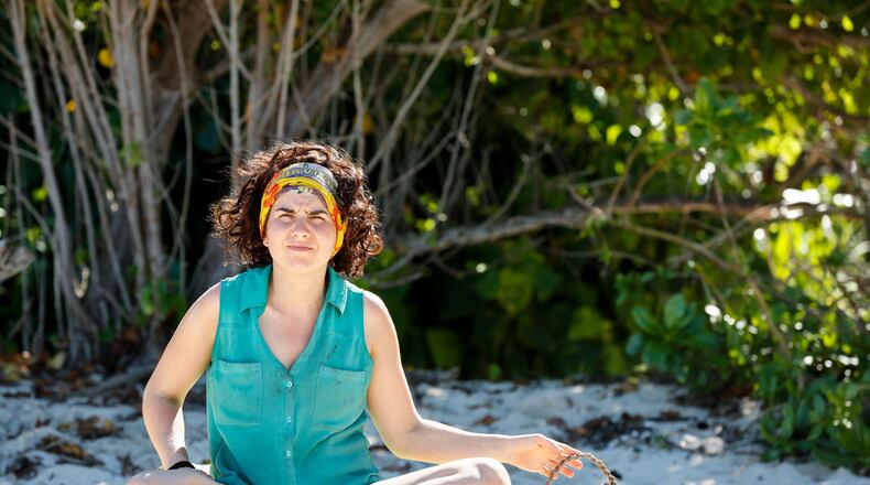 Aubrey Bracco in "Survivor: Edge of Extinction."