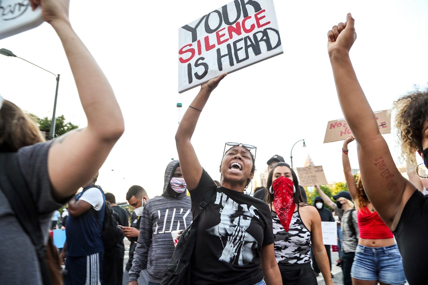 Behind the lens - Protests: Alyssa Pointer