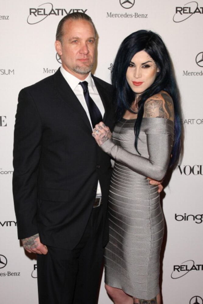 Jesse James and Kat Von D