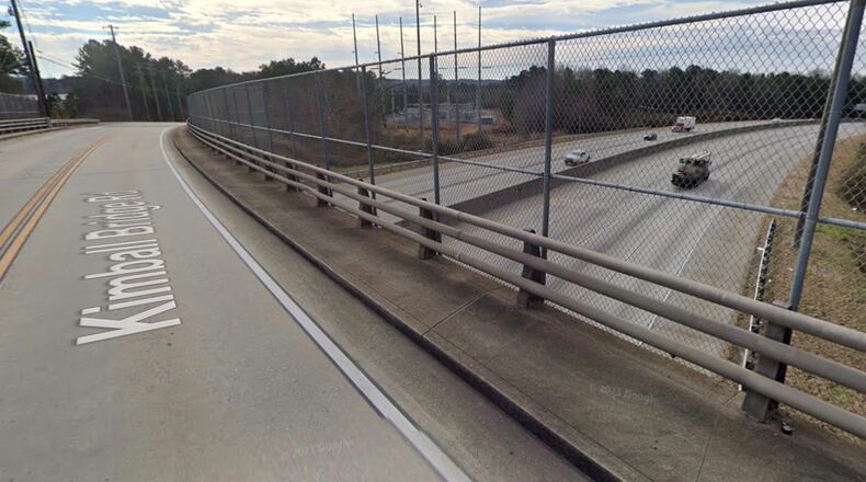 Alpharetta is lending the city's support to the North Fulton Community Improvement District as they apply for grant funding through the State Road and Tollway Authority to aid in funding the Kimball Bridge Road Corridor Multimodal Gap Connection. (Google Maps)