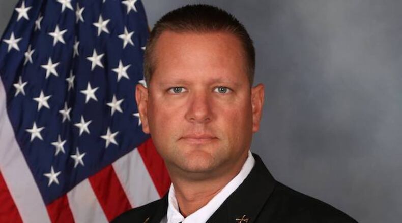 Interim fire chief Jonathan Burnette.