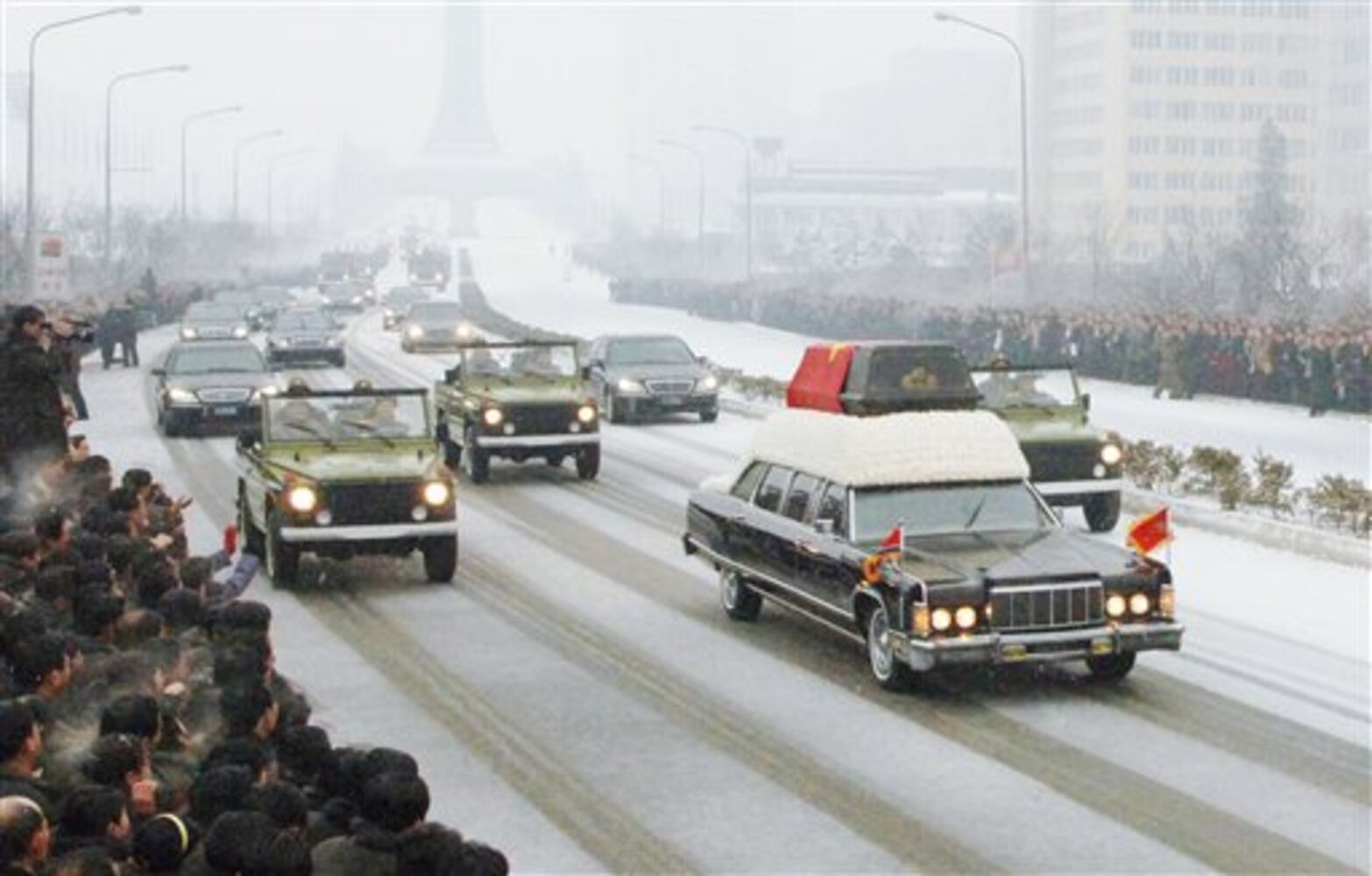 Funeral procession of Kim Jong Il