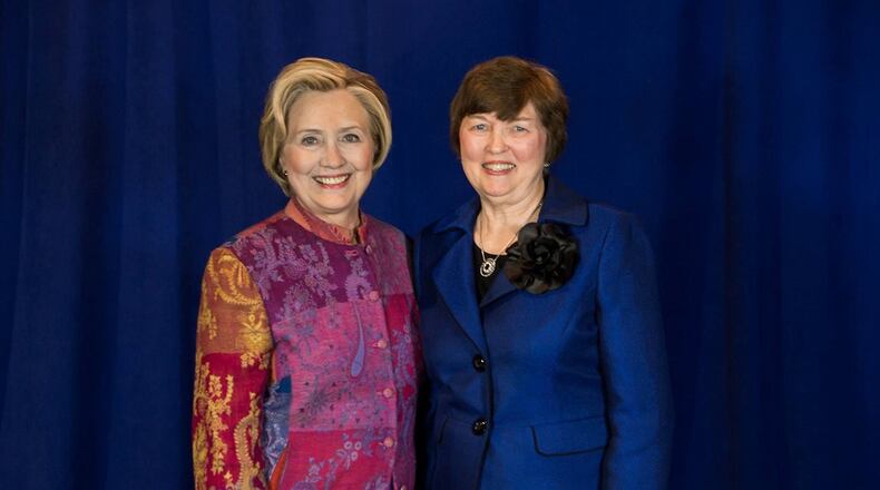 Beth Farokhi, who was active in the Georgia Democratic Party, was a fan of former presidential candidate Hillary Clinton.