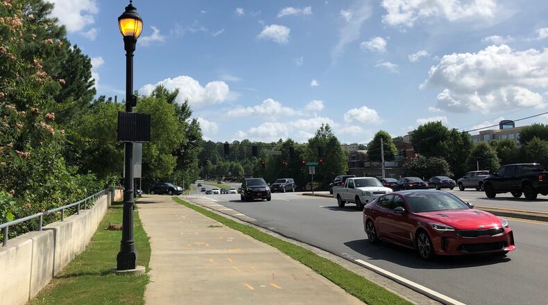 The Sugarloaf Community Improvement District has installed 10 new automated license plate readers in the district. (Courtesy Sugarloaf CID)