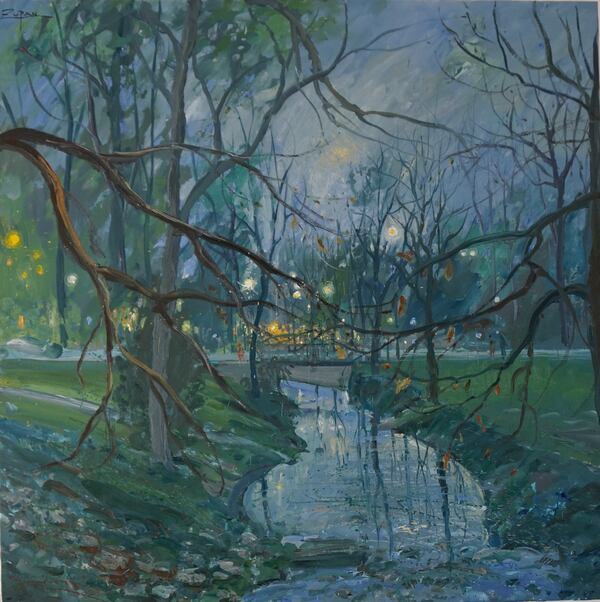 "Weracoba Creek, Lakebottom Park, Columbus, GA" by Bruno Zupan.