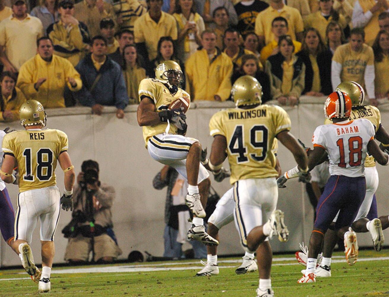 2005: Georgia Tech 10, Clemson 9