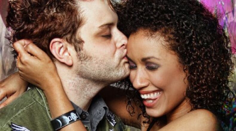 Jeremiah Parker Hobbs and Julissa Sabino in the musical "Rent," extended a week at Actor's Express. CONTRIBUTED BY BREEANNE CLOWDUS