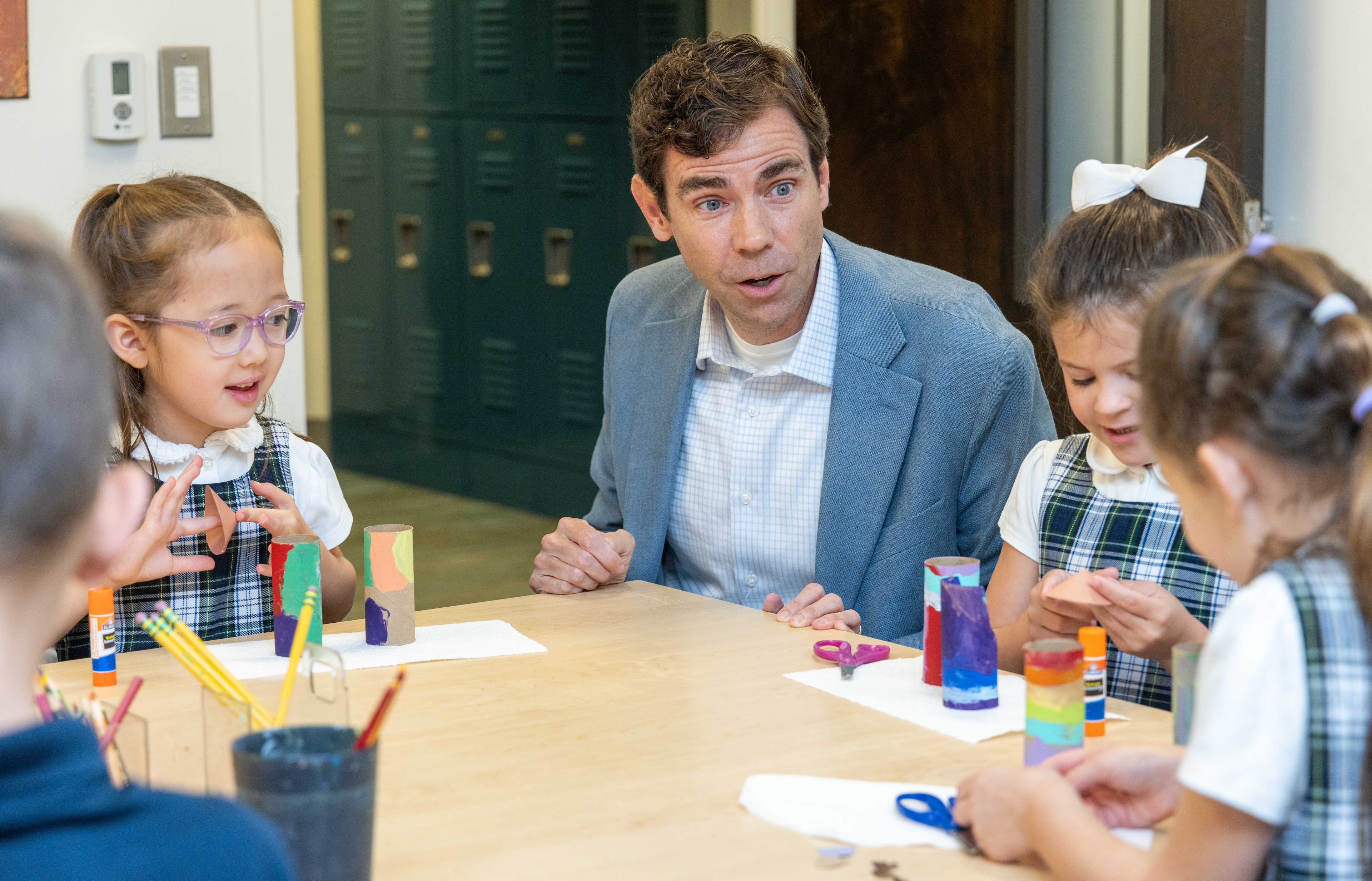 “We desire to continue to let our roots grow deeper,” Colin Creel, headmaster of Cornerstone Christian Academy, says. “We never want to rest on our laurels. We are always asking ourselves how we can serve our students better.” (Phil Skinner for the AJC)