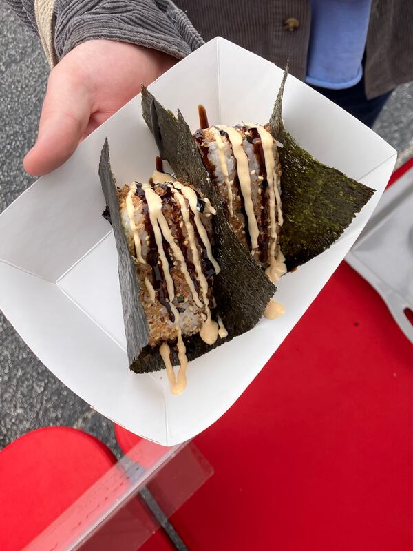 CheriFish’s onigiri. (Courtesy of CheriFish)