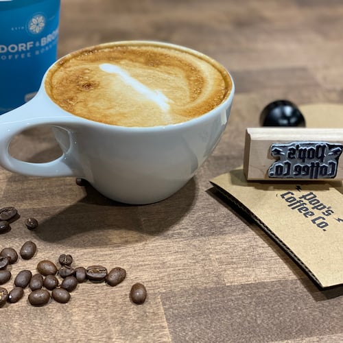 A coffee drink from the menu of Pop's Coffee Co. (Courtesy of Pop's Coffee Co.)