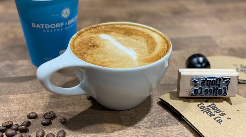 A coffee drink from the menu of Pop's Coffee Co. (Courtesy of Pop's Coffee Co.)